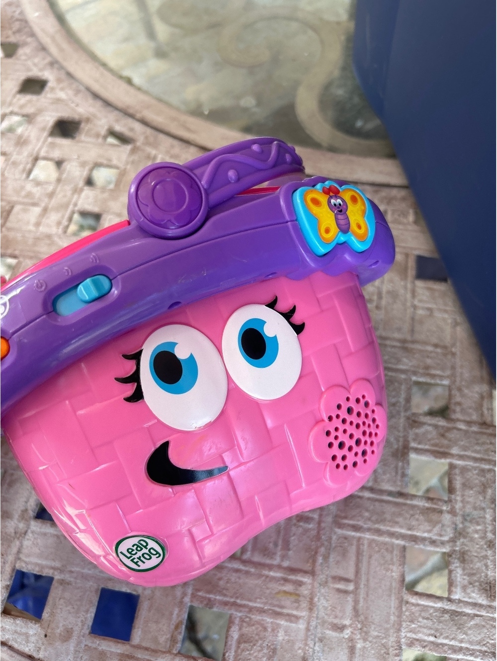 LeapFrog Interactive Pink and Purple Educational Toy Basket